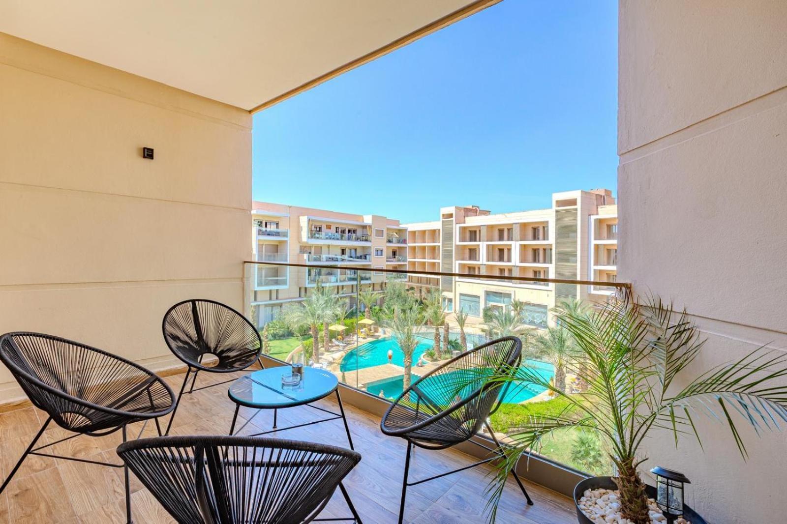 Royal Deluxe Platinum - Marrakech, Luxe Pool View Apartamento Marraquexe Exterior foto